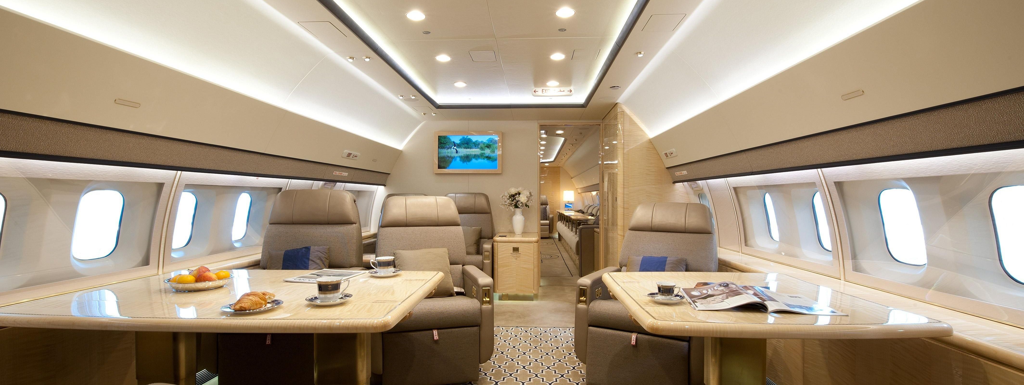 cabin Boeing Business Jet 3